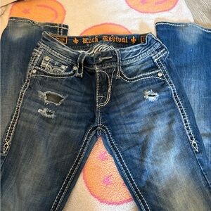Rock Revival Women's Blue Jeans